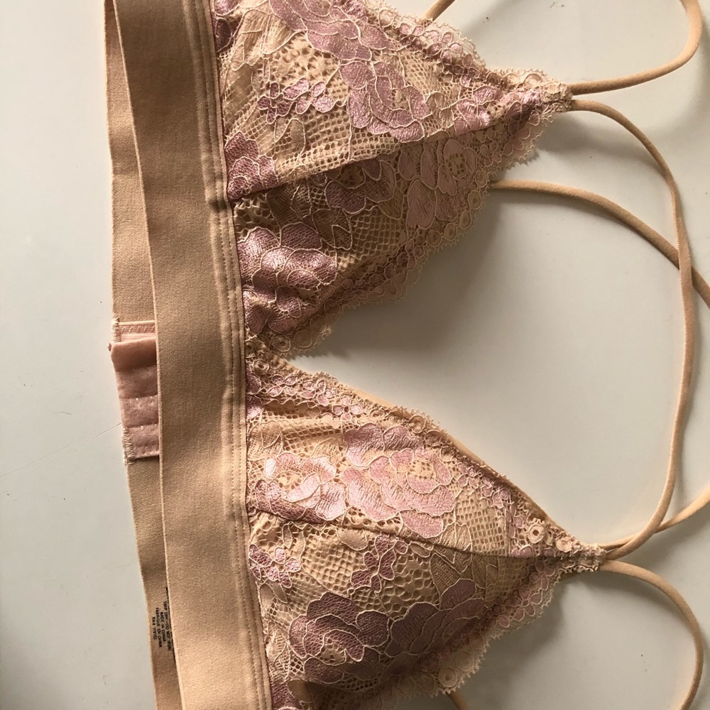 BRAND NEW bralette w crossed back
